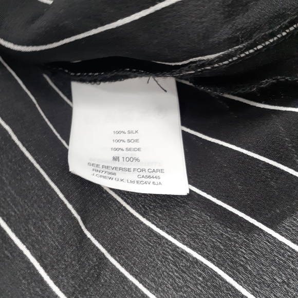 MADEWELL Silk Ruffle Front Top NWOT - Picture 10 of 11